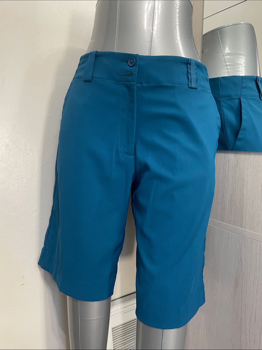 Nike Teal Women's Bermuda Shorts